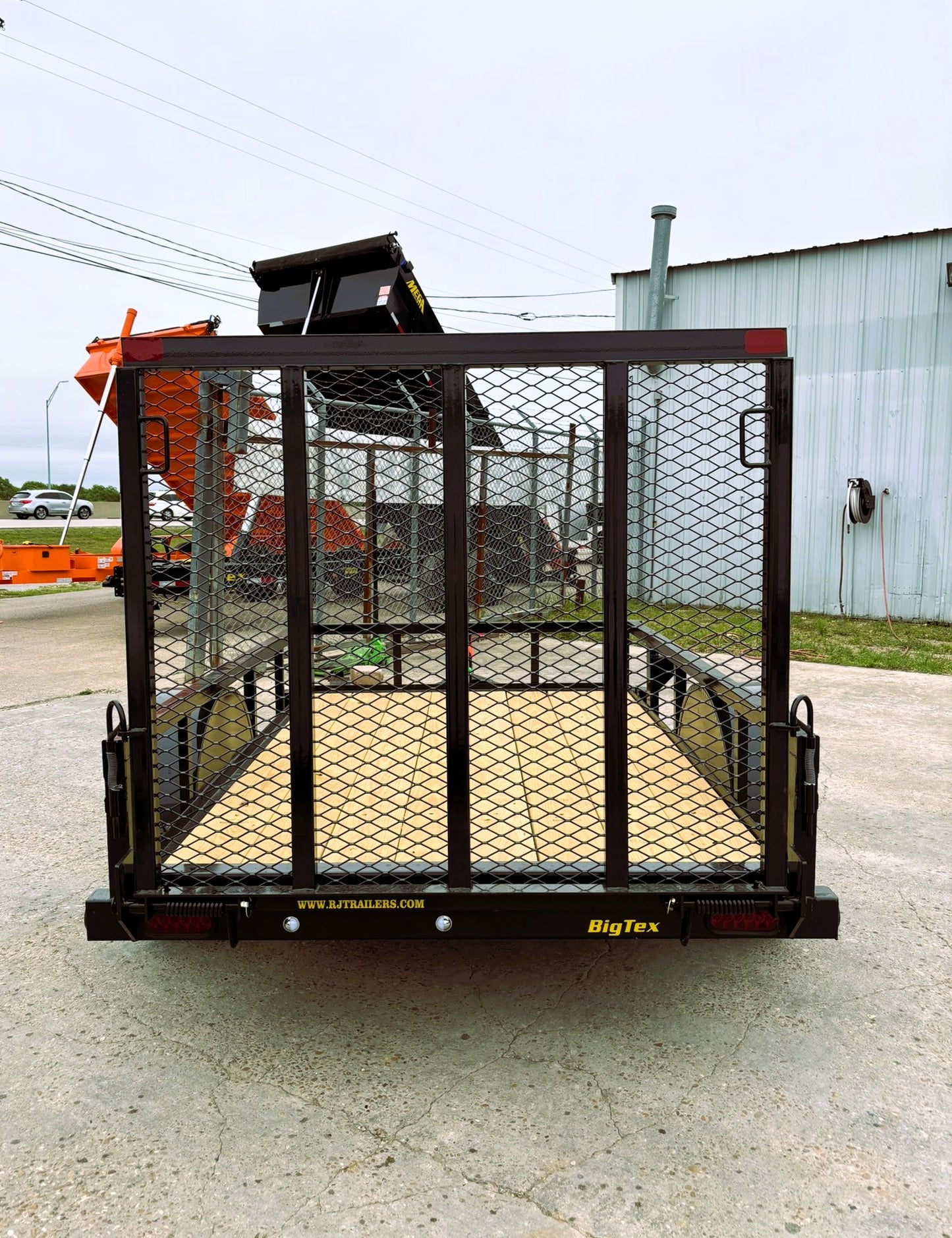 5 x 8' SA Utility Trailer Big Tex #30SA-08R1A-4PBK
