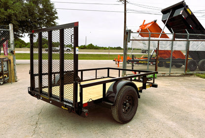 5 x 8' SA Utility Trailer Big Tex #30SA-08R1A-4PBK