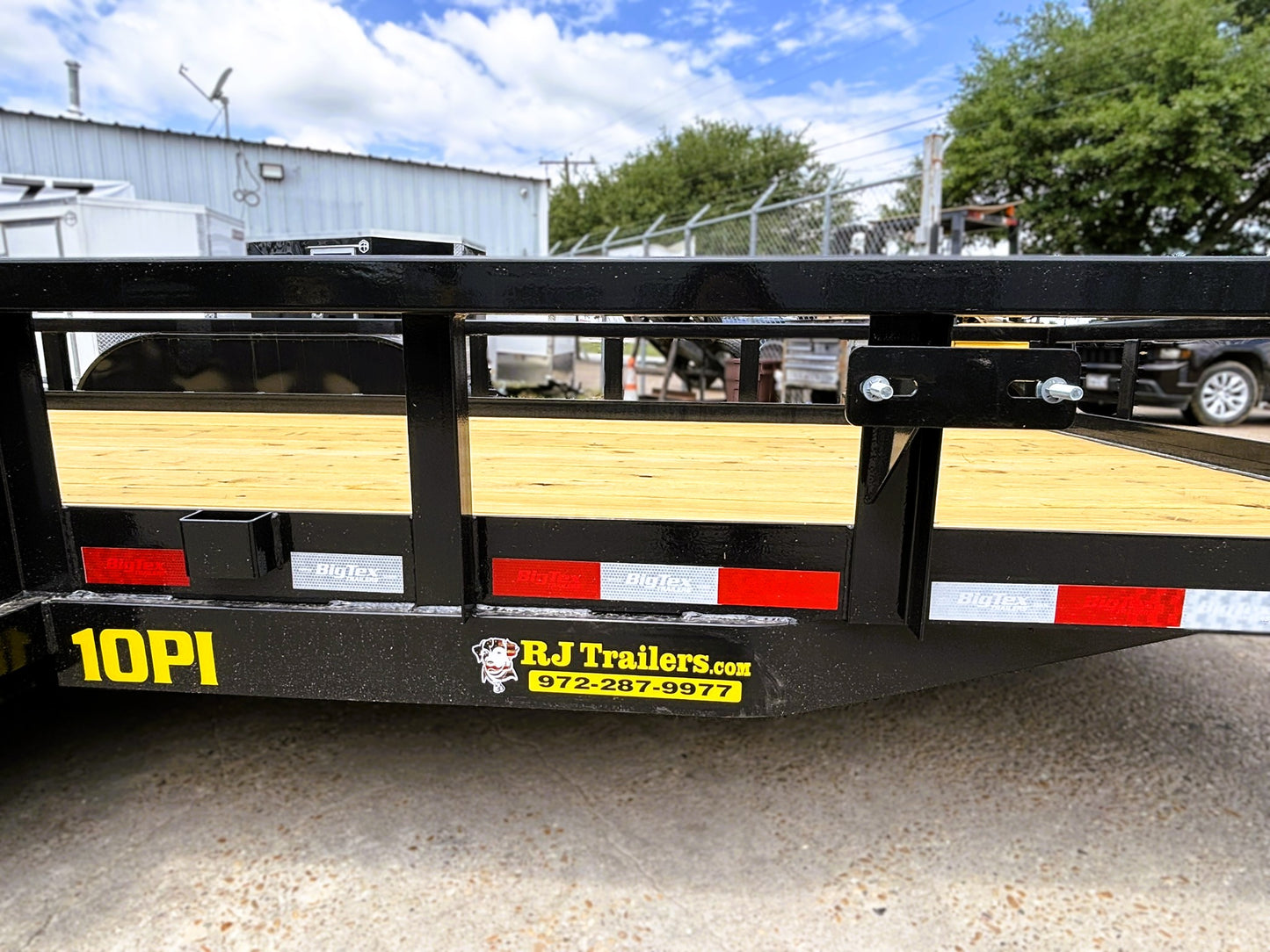 83" x 18' Equipment Trailer Big Tex #10PI-18BK