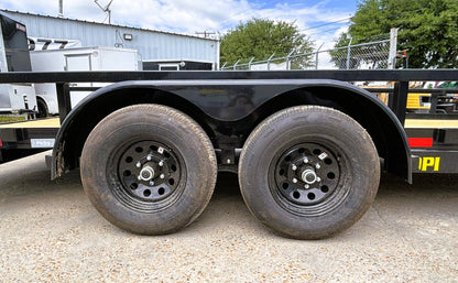 83" x 18' Equipment Trailer Big Tex #10PI-18BK