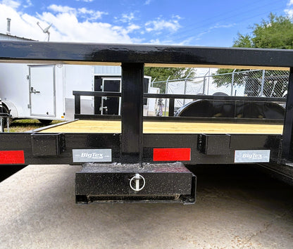 83" x 18' Equipment Trailer Big Tex #10PI-18BK
