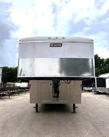 8.5' x 38' Qualifier Enclosed GN Trailer Cargo Mate #TXQFG8.538TA5
