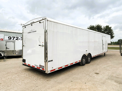 8.5' x 38' Qualifier Enclosed GN Trailer Cargo Mate #TXQFG8.538TA5