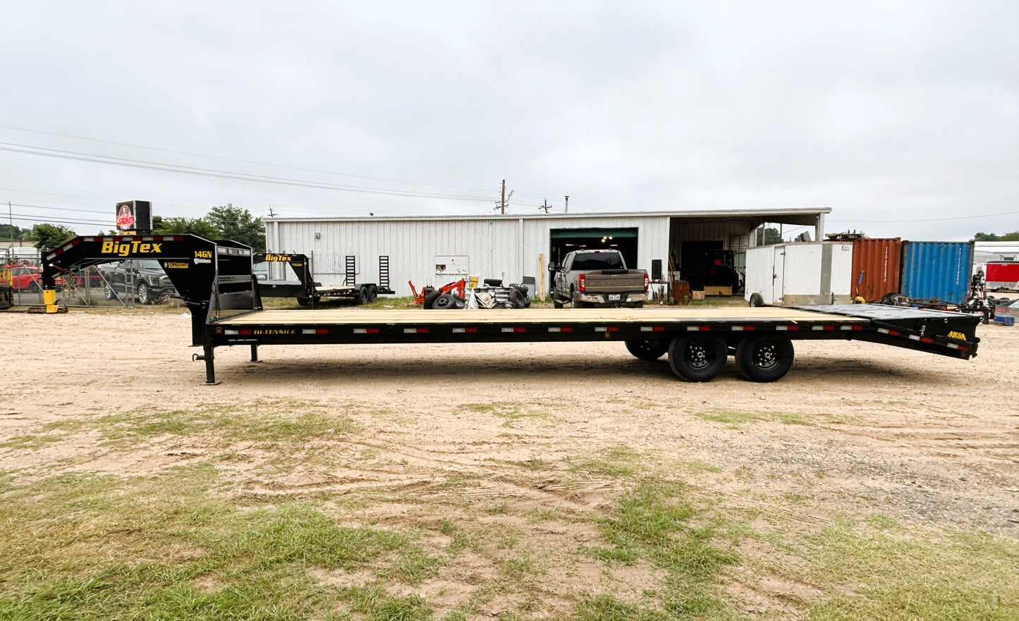 102 x 33' (27 + 5) GN Trailer Big Tex #14GN-33D5A-MRBK