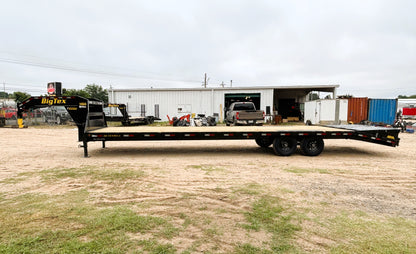 102 x 33' (27 + 5) GN Trailer Big Tex #14GN-33D5A-MRBK