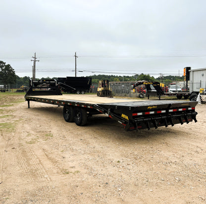 102 x 33' (27 + 5) GN Trailer Big Tex #14GN-33D5A-MRBK
