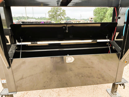 102 x 33' (27 + 5) GN Trailer Big Tex #14GN-33D5A-MRBK