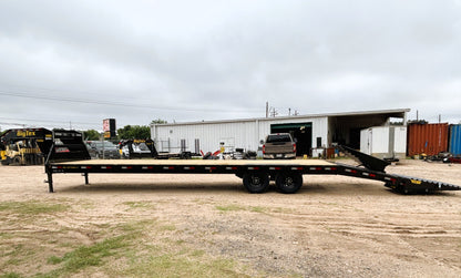 102 x 33' (27 + 5) GN Trailer Big Tex #14GN-33D5A-MRBK