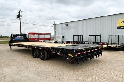 102 x 30' (25 + 5) GN Trailer Big Tex #14GN-30D5A-MRBK
