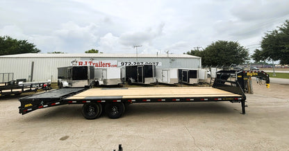102 x 30' (25 + 5) GN Trailer Big Tex #14GN-30D5A-MRBK
