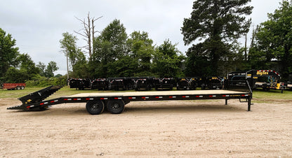 102 x 33' (27 + 5) GN Trailer Big Tex #14GN-33D5A-MRBK
