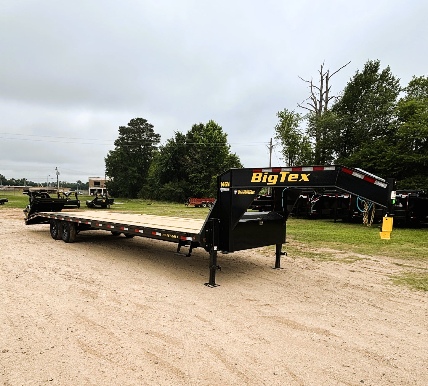 102 x 33' (27 + 5) GN Trailer Big Tex #14GN-33D5A-MRBK