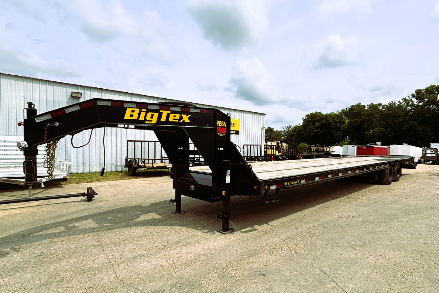 102 x 40' Big Tex 22GN Trailer w/Mega Ramps #64949 - Used