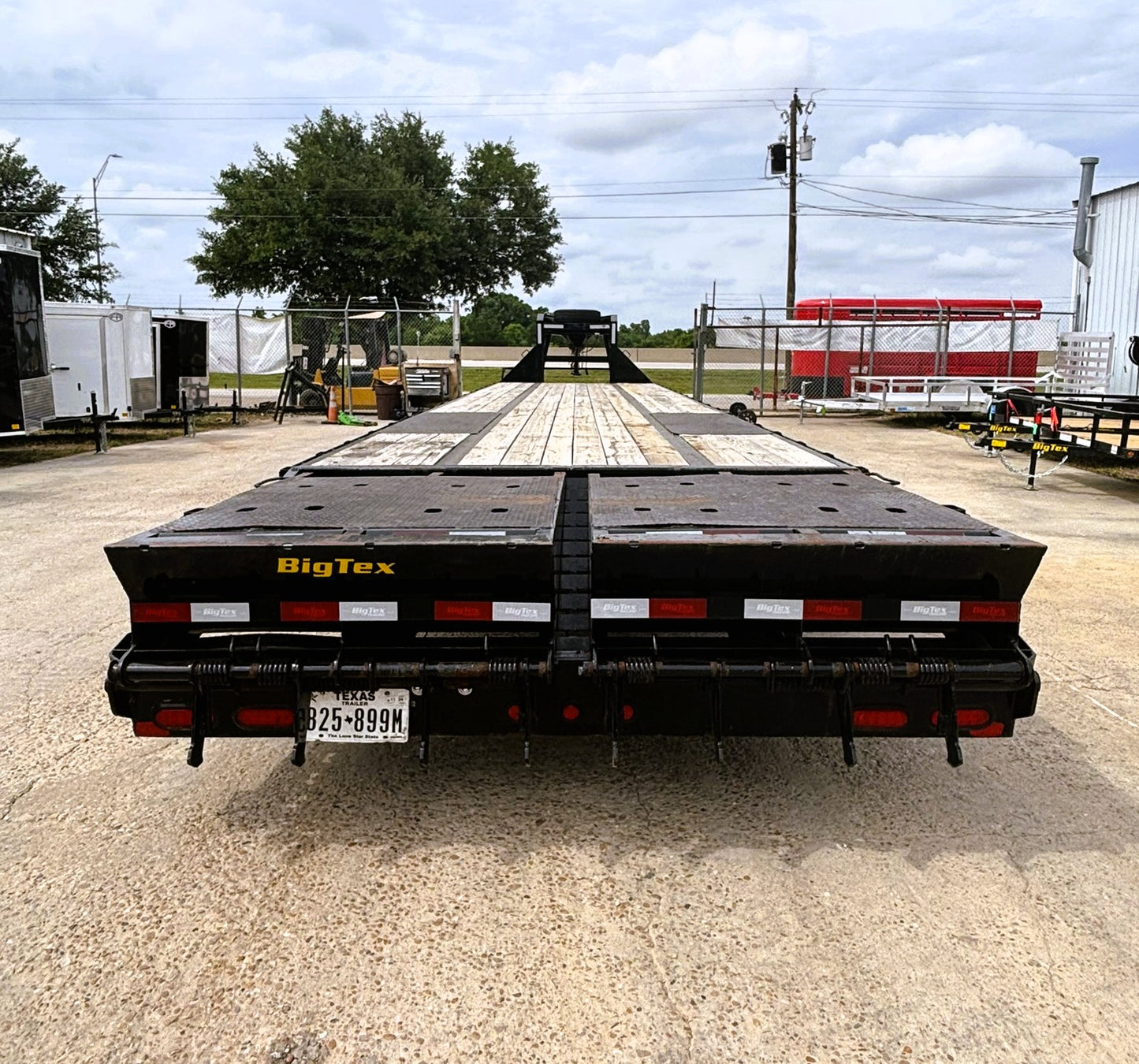 102 x 40' Big Tex 22GN Trailer w/Mega Ramps #64949 - Used