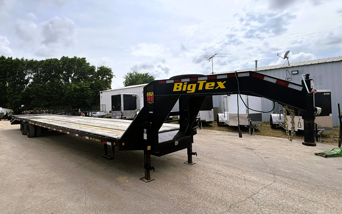 102 x 40' Big Tex 22GN Trailer w/Mega Ramps #64949 - Used