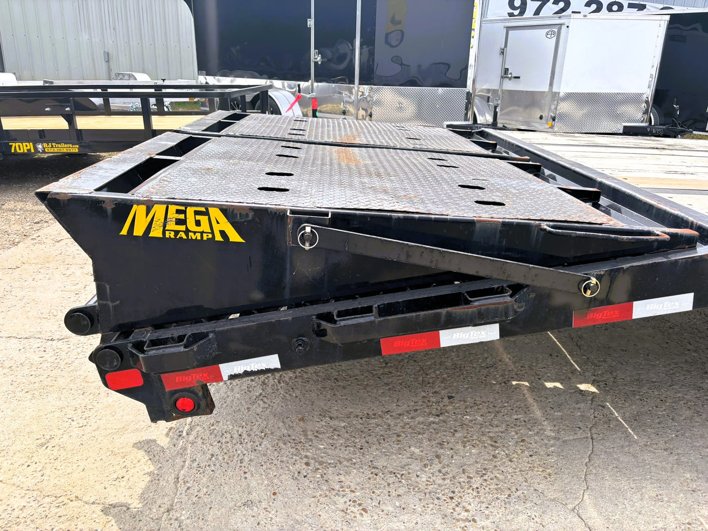 102 x 40' Big Tex 22GN Trailer w/Mega Ramps #64949 - Used