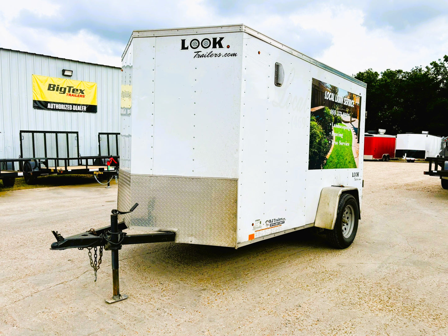 6 x 10' Enclosed Trailer Look Cargo #00923 - Used