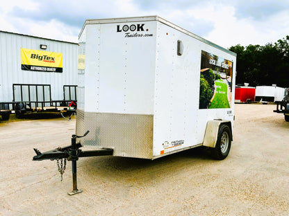 6 x 10' Enclosed Trailer Look Cargo #00923 - Used