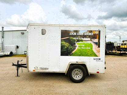6 x 10' Enclosed Trailer Look Cargo #00923 - Used
