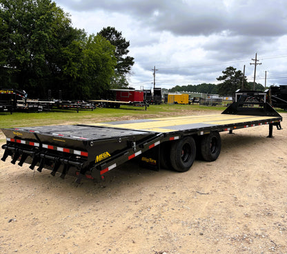 102 x 30' (25 + 5) GN Trailer Big Tex #25GN-30D5A-MRBK