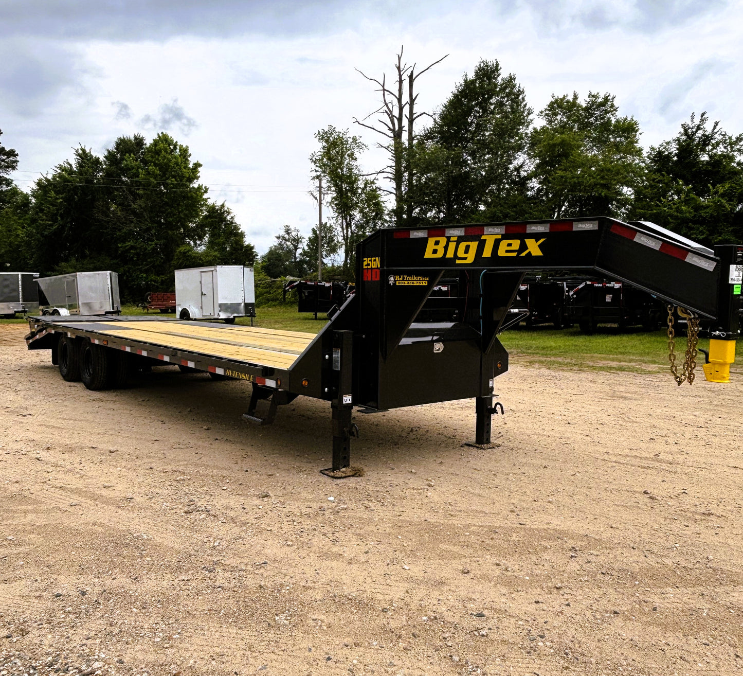 102 x 30' (25 + 5) GN Trailer Big Tex #25GN-30D5A-MRBK