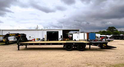 102 x 30' (25 + 5) GN Trailer Big Tex #25GN-30D5A-MRBK