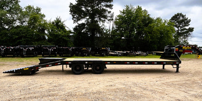 102 x 30' (25 + 5) GN Trailer Big Tex #25GN-30D5A-MRBK