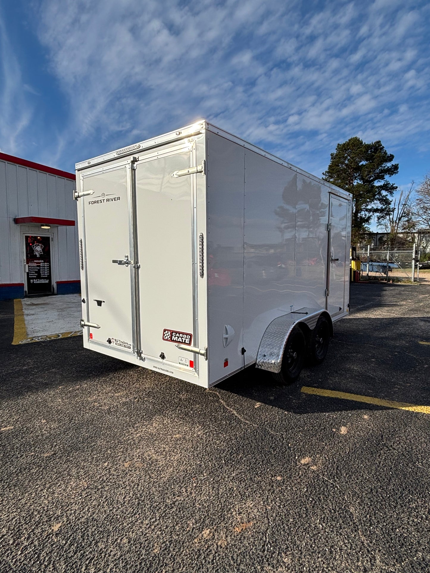 7' x 14' E-Series Enclosed Trailer Cargo Mate #TXLEEH714TA2