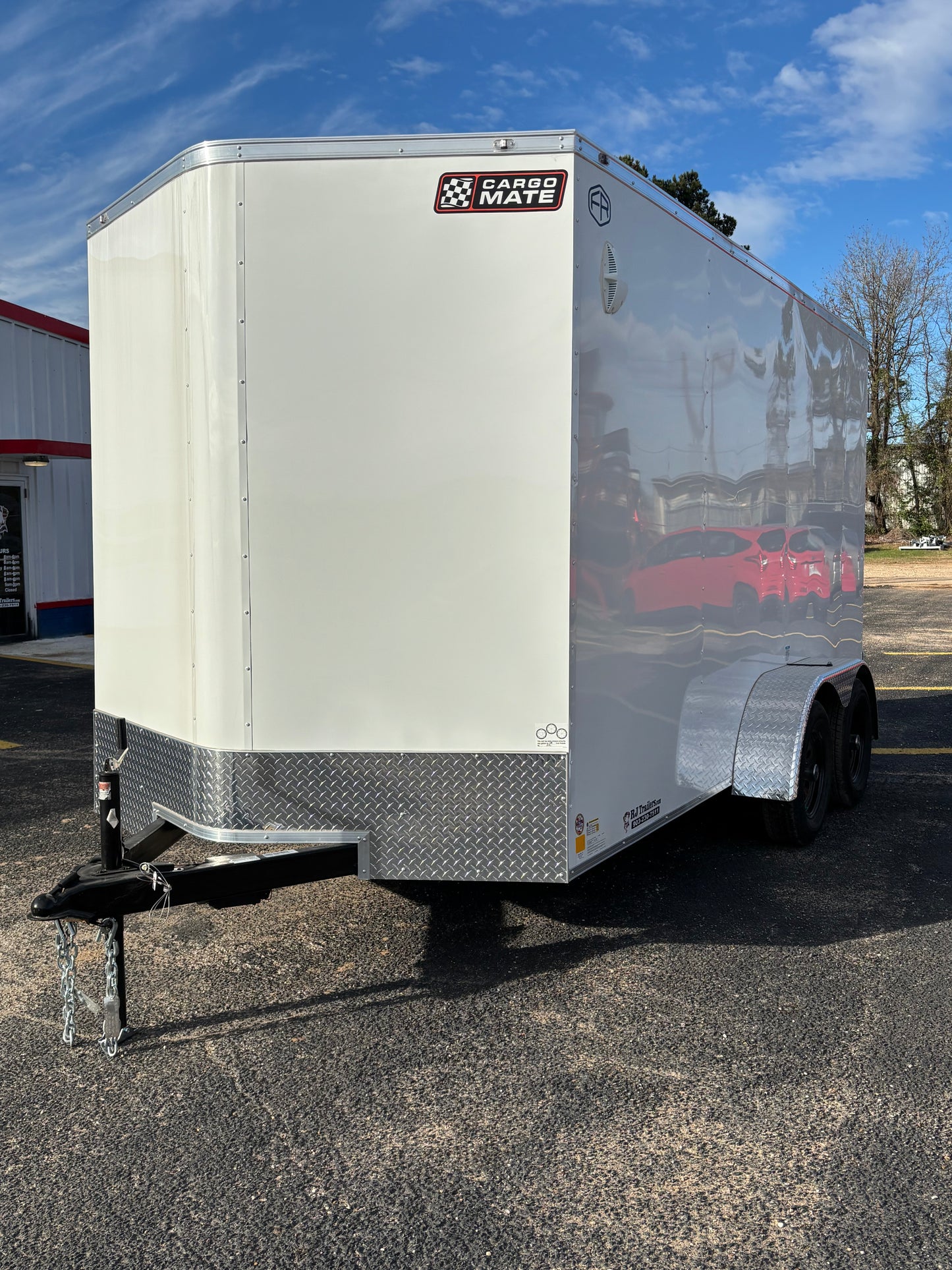 7' x 14' E-Series Enclosed Trailer Cargo Mate #TXLEEH714TA2