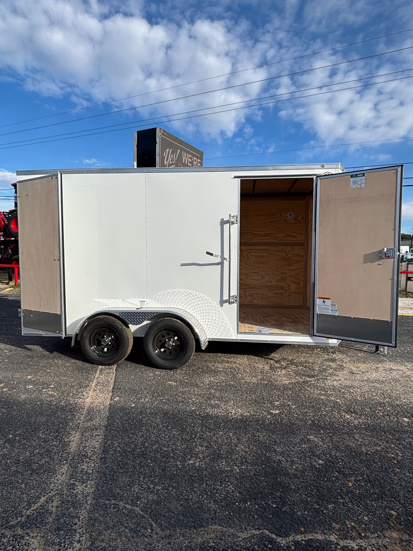 7' x 14' E-Series Enclosed Trailer Cargo Mate #TXLEEH714TA2