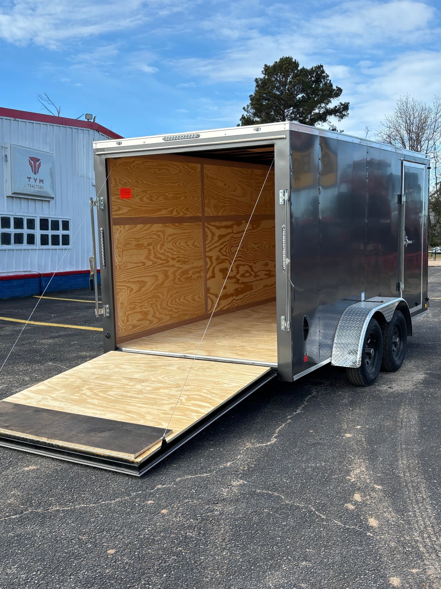 7' x 14' E-Series Enclosed Trailer Cargo Mate #TXLEEH714TA2