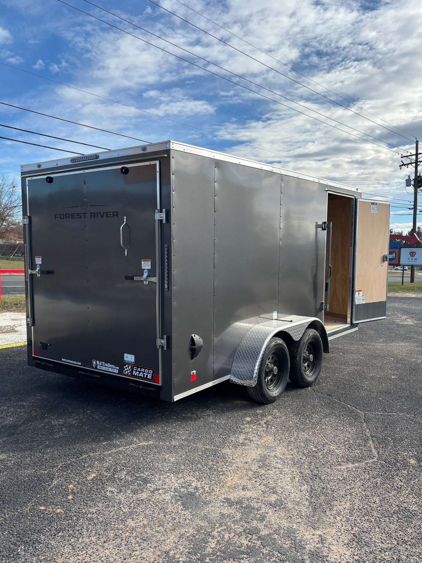 7' x 14' E-Series Enclosed Trailer Cargo Mate #TXLEEH714TA2