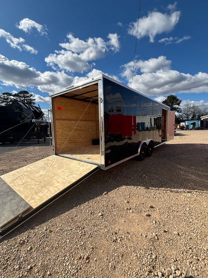 8.5 x 24' E-Series Enclosed Trailer Cargo Mate #TXEHW8.524TA3