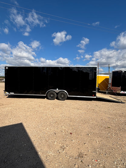 8.5 x 24' E-Series Enclosed Trailer Cargo Mate #TXEHW8.524TA3