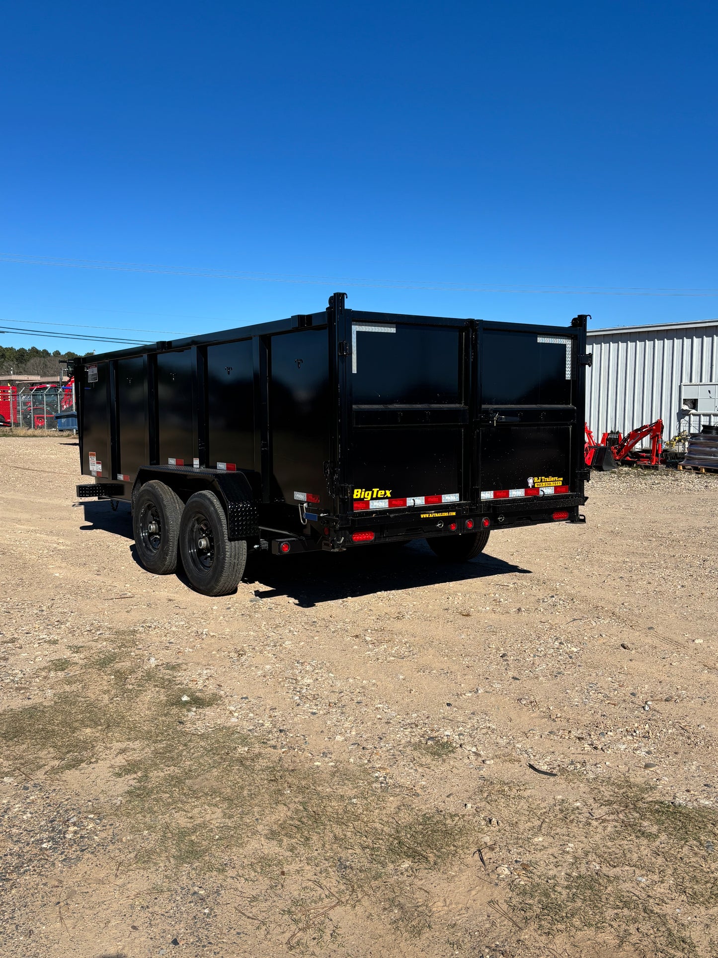 7 x 16' Dump Trailer Big Tex #14TD-16BK6-P4