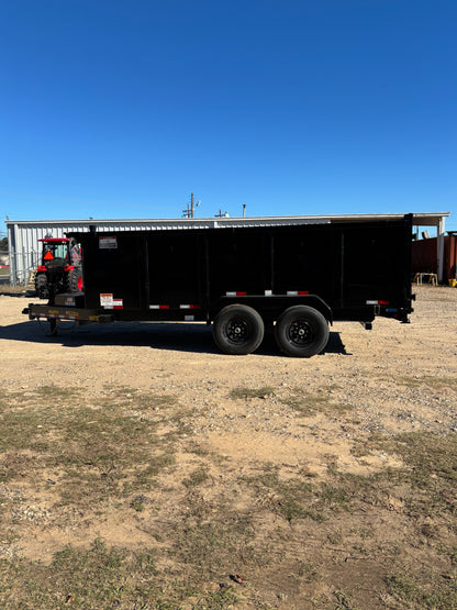 7 x 16' Dump Trailer Big Tex #14TD-16BK6-P4
