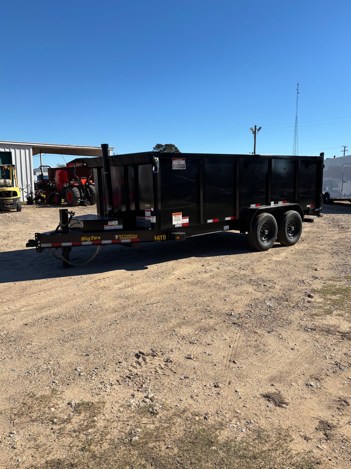 7 x 16' Dump Trailer Big Tex #14TD-16BK6-P4