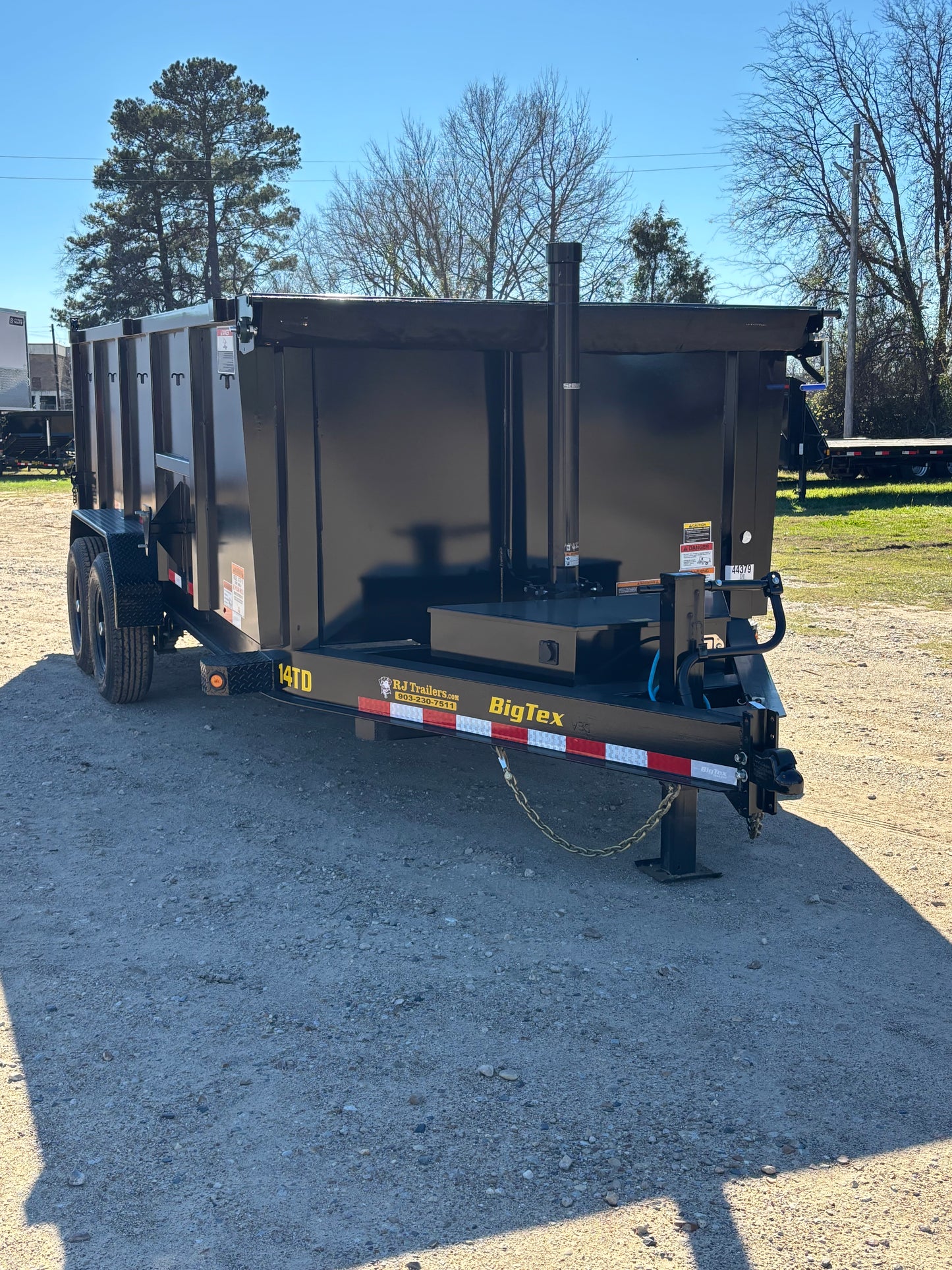 7 x 16' Dump Trailer Big Tex #14TD-16BK6-P4