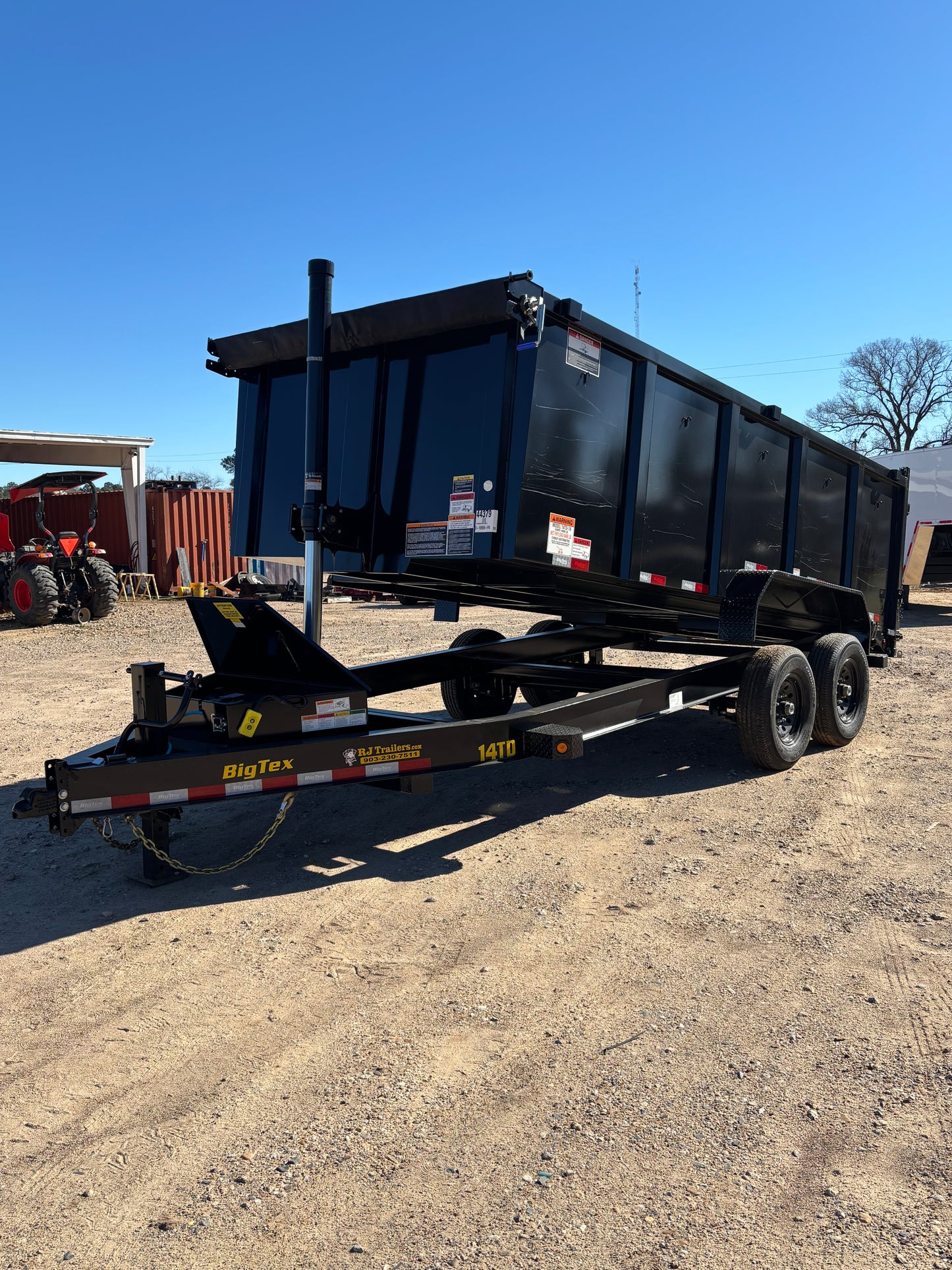 7 x 16' Dump Trailer Big Tex #14TD-16BK6-P4