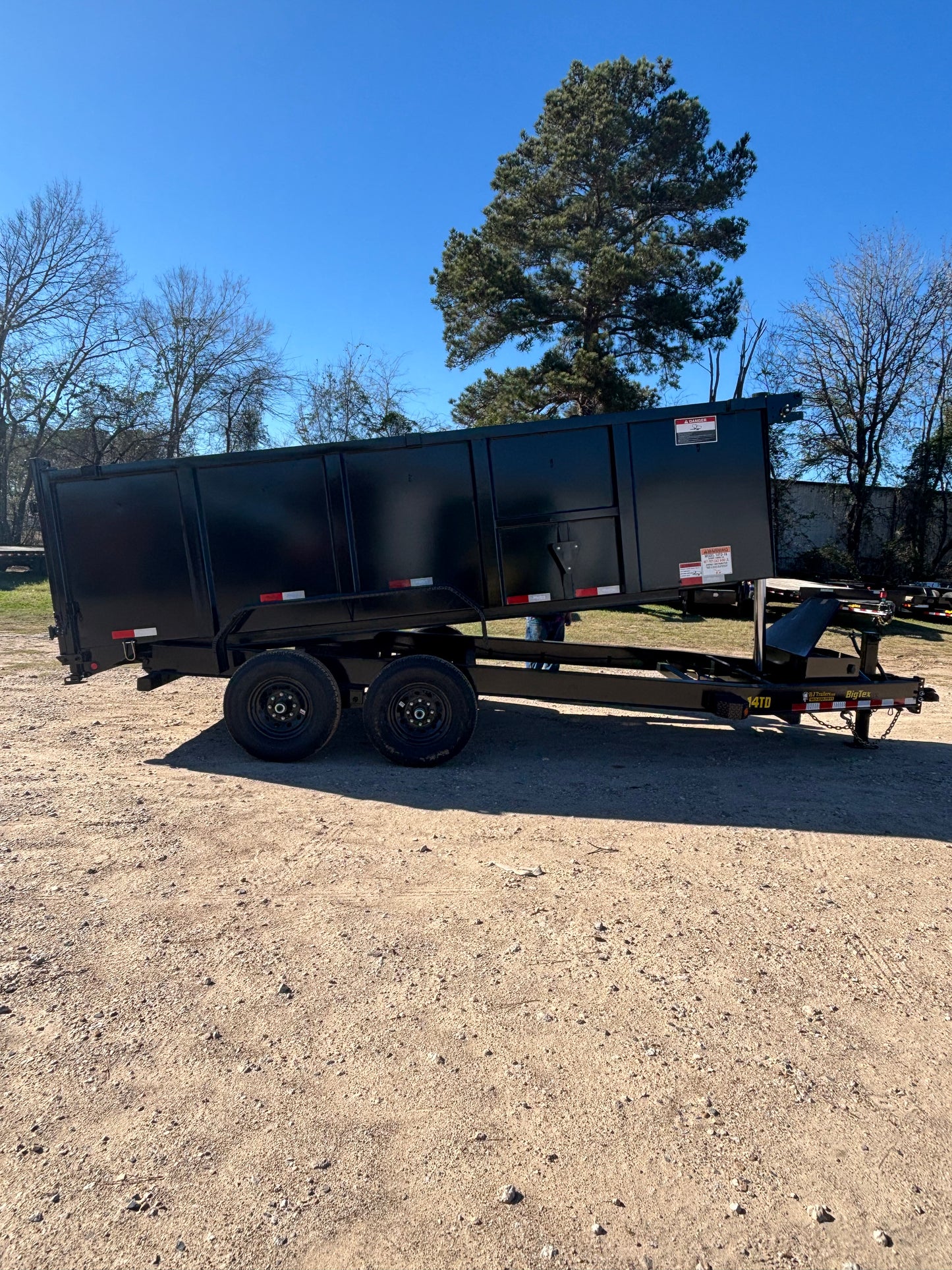 7 x 16' Dump Trailer Big Tex #14TD-16BK6-P4