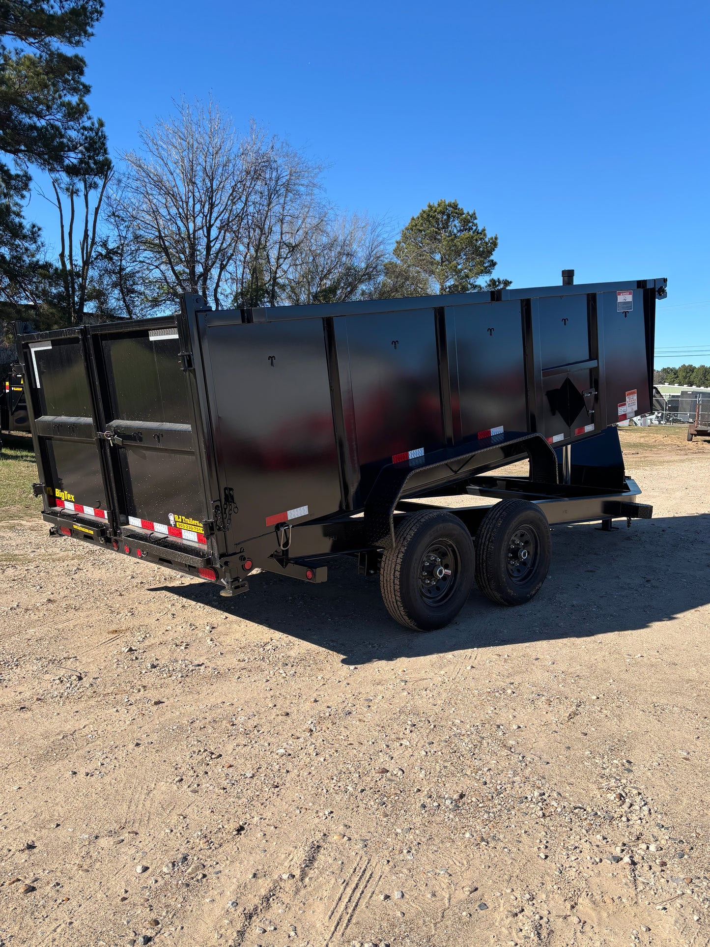 7 x 16' Dump Trailer Big Tex #14TD-16BK6-P4