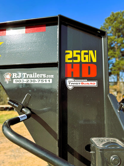 102 x 40' (35 + 5) GN Trailer Big Tex #25GN-40D5A-MRBK