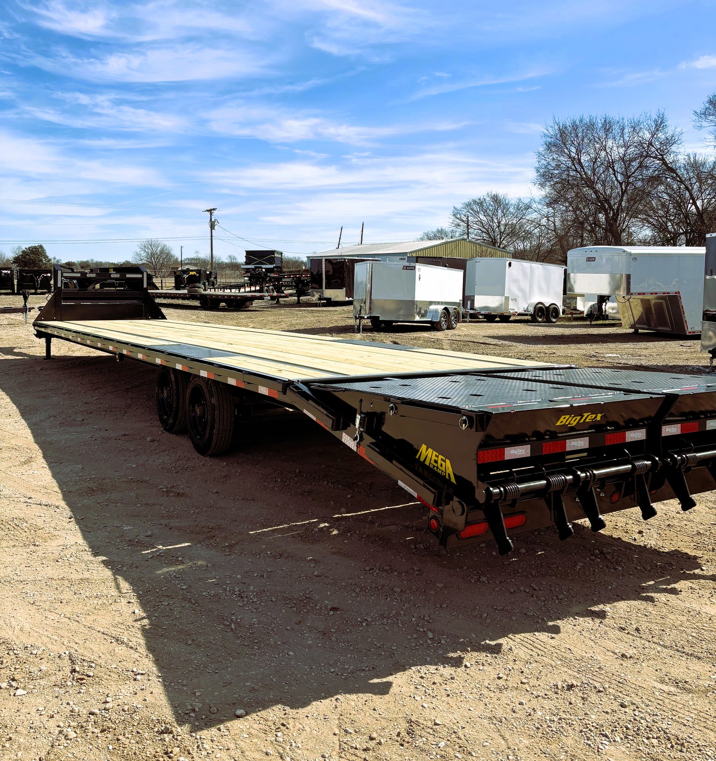 102 x 40' (35 + 5) GN Trailer Big Tex #16GN-40D5A-MRBK