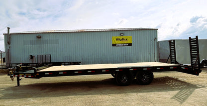 102 x 24' (21 + 3) Deckover Trailer Big Tex #14OA-24D3A-FRBK
