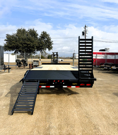 102 x 24' (21 + 3) Deckover Trailer Big Tex #14OA-24D3A-FRBK