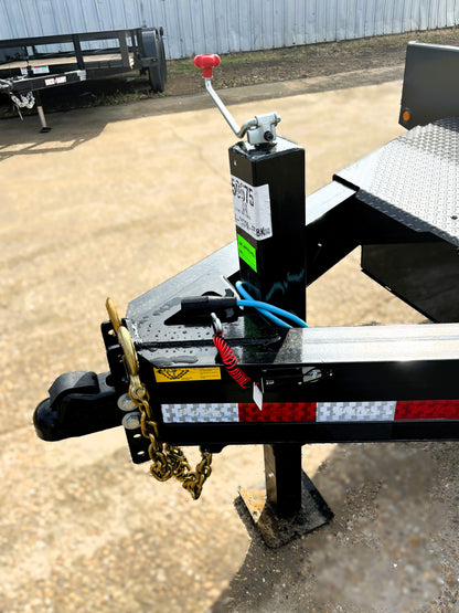 102 x 24' (21 + 3) Deckover Trailer Big Tex #14OA-24D3A-FRBK