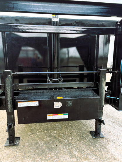 7 x 14' GN Dump Trailer Big Tex #14GT-14BK6-P4