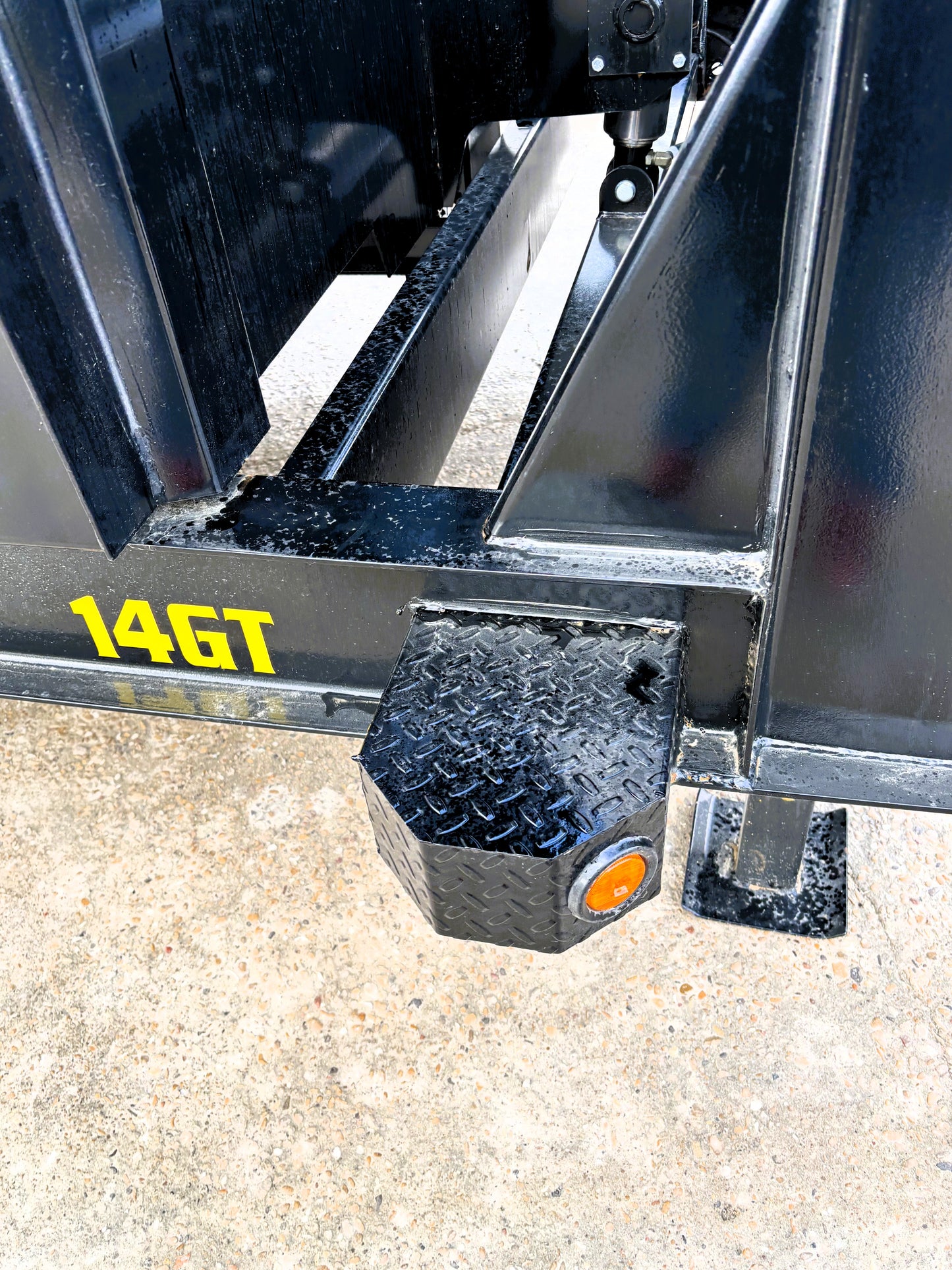 7 x 14' GN Dump Trailer Big Tex #14GT-14BK6-P4