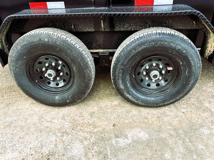 7 x 14' GN Dump Trailer Big Tex #14GT-14BK6-P4