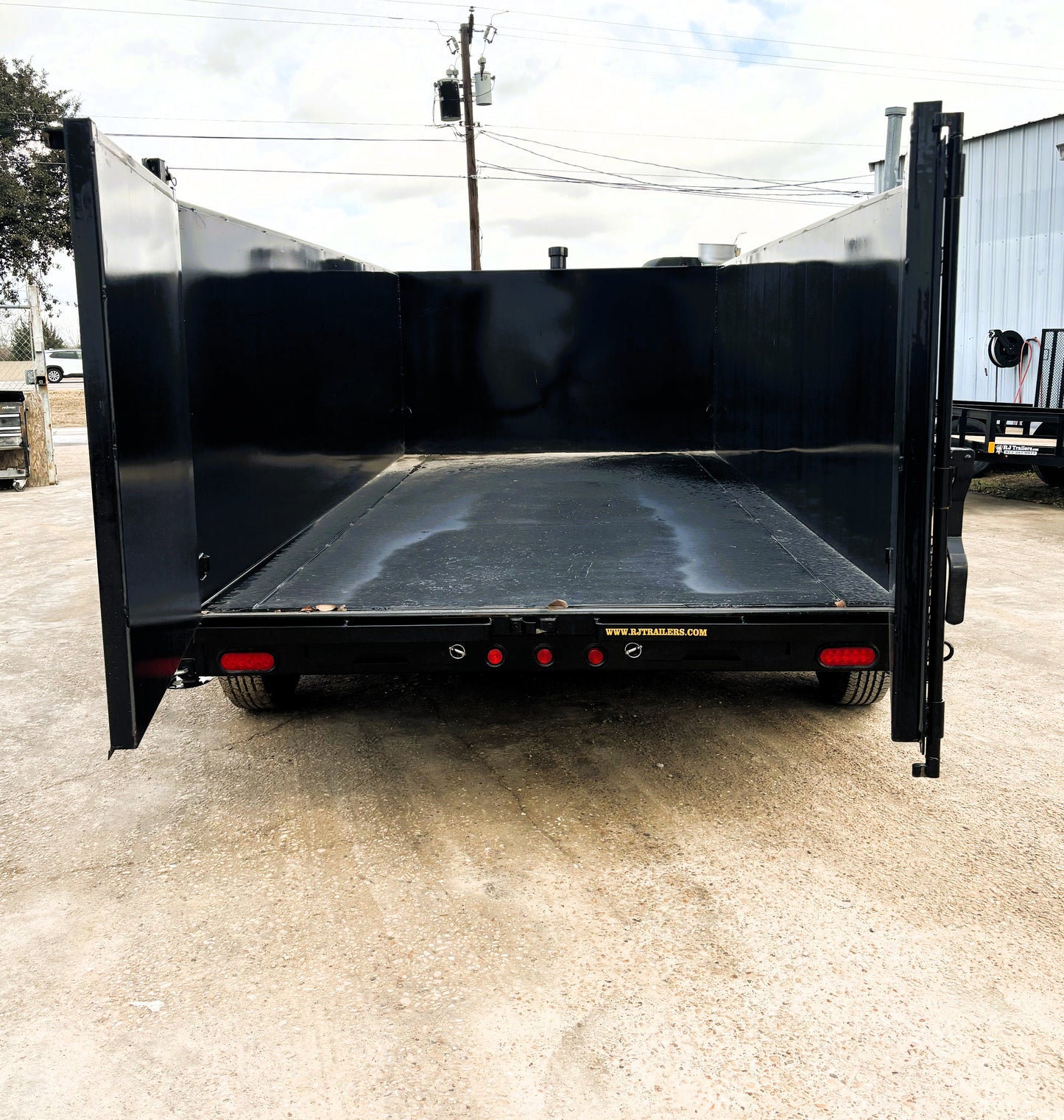 7 x 14' GN Dump Trailer Big Tex #14GT-14BK6-P4